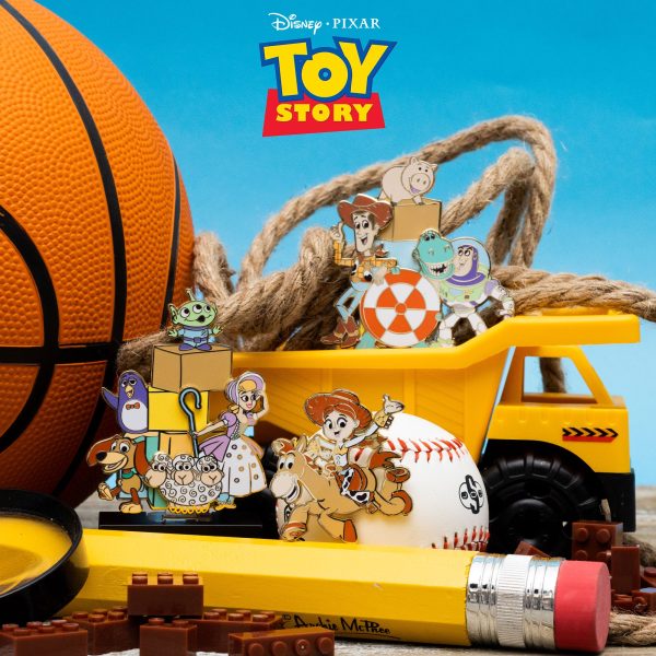 Disney Pixar Toy Story Cluster Woody, Buzz Lightyear, Rex Collectible Pin on Pin Special Edition 300 - NEW RELEASE Supply - Image 2