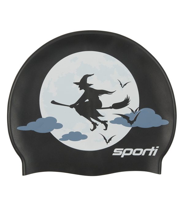 Sporti Witch Silicone Swim Cap Hot on Sale