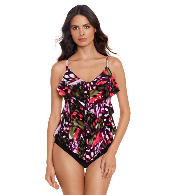 Magicsuit by Miraclesuit Women s Flutter Rita Tankini Top Fashion