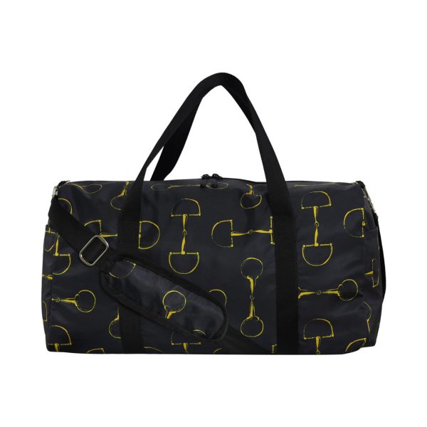 AWST Int l Lila Vintage Snaffles Duffle Bag - Black Online Hot Sale