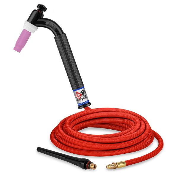 * CK Worldwide | TIG Torch #17 - 3 Series Flex Head (Gas Cooled) (CK17-25RSF-M16F) W  25ft. Super Flex Cable + M16 Fitting Fashion